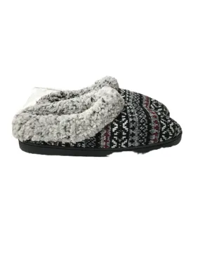 Black Slippers By deerfoams, Size: 11