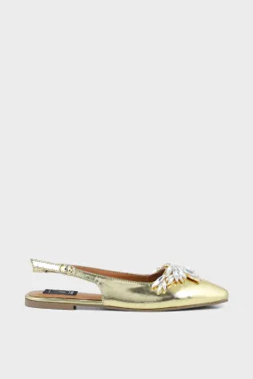 Casual Sling Back IP4016-Golden