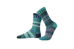 Evergreen Crew Socks