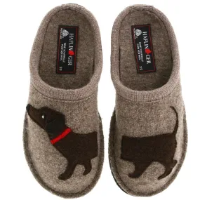 Haflinger Doggy Earth Slippers Women's