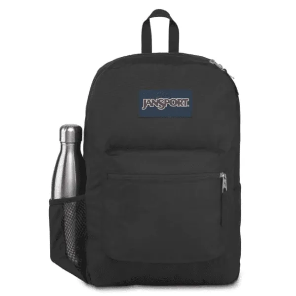 Jansport Cross Town Black Casual Sports Backpack [WS]