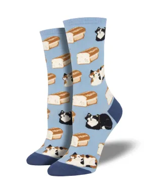 Ladies Cat Loaf Socks