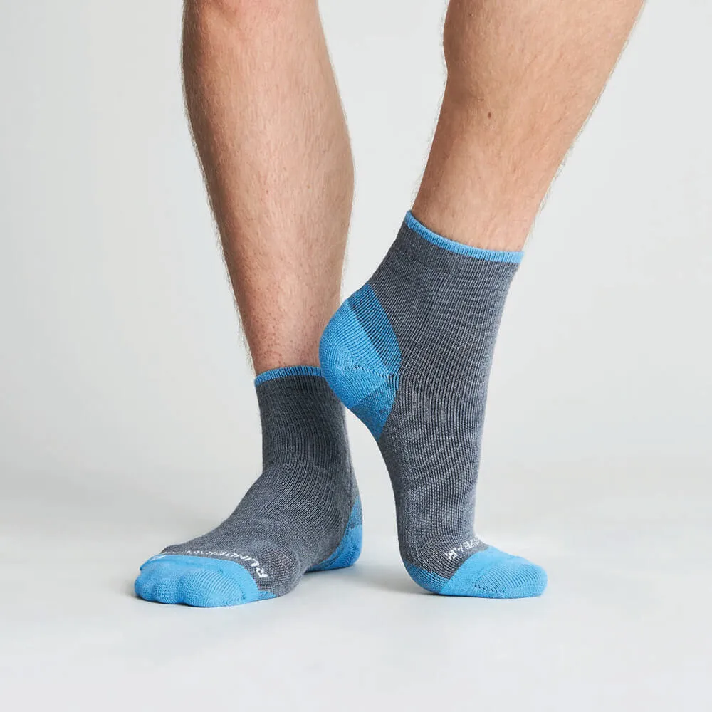 Men's Merino Running Socks - Mid