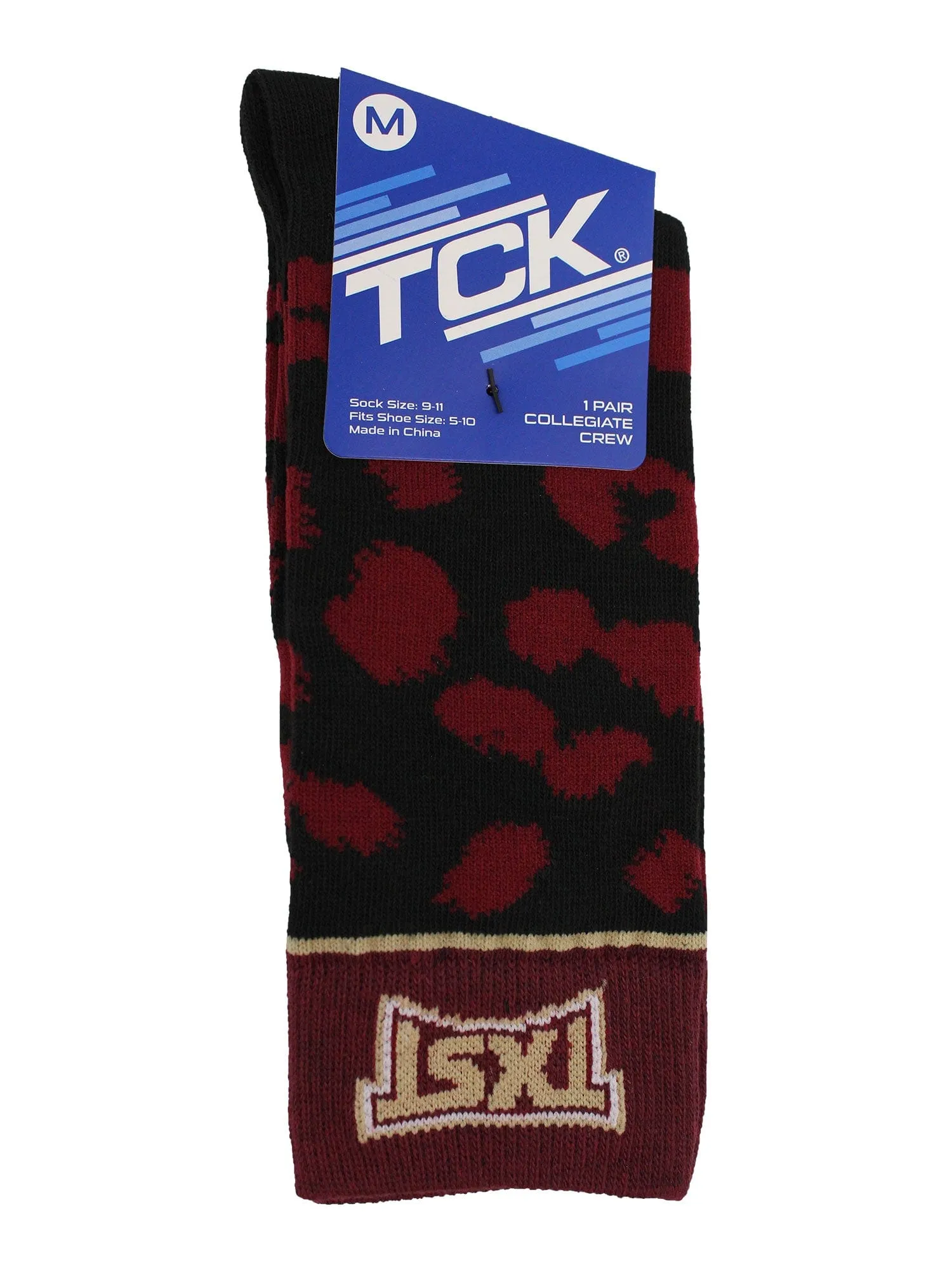 Texas State Bobcats Socks Womens Savage Crew Socks